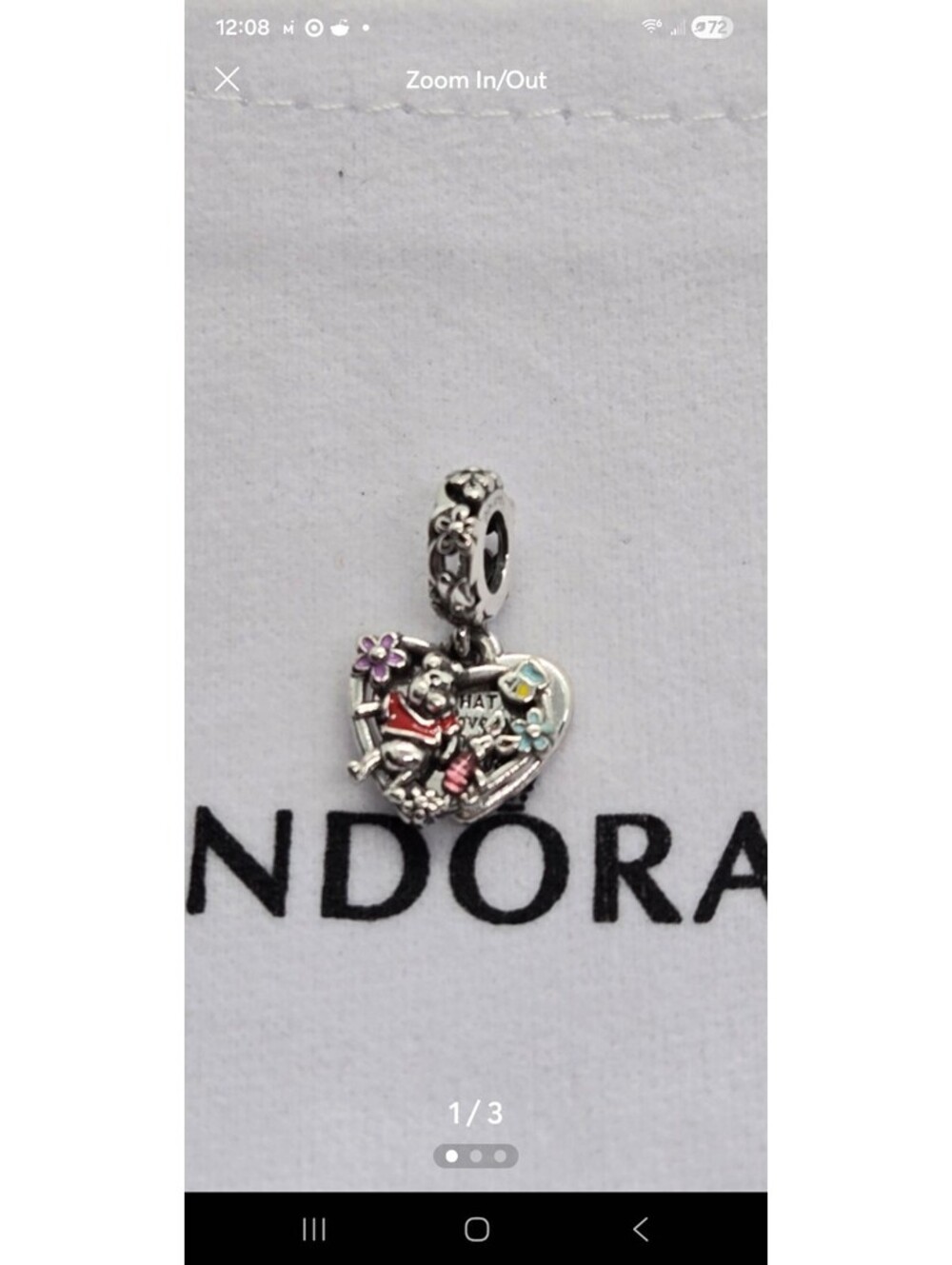Dangle Charm disney Winnie the pooh pandora